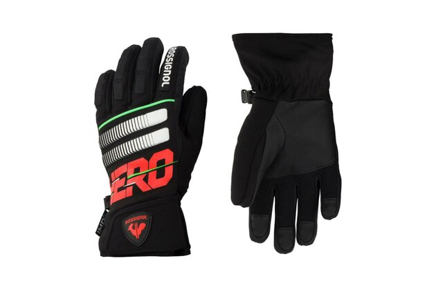 Dětské lyžařské rukavice ROSSIGNOL HERO IMPR G JR Black