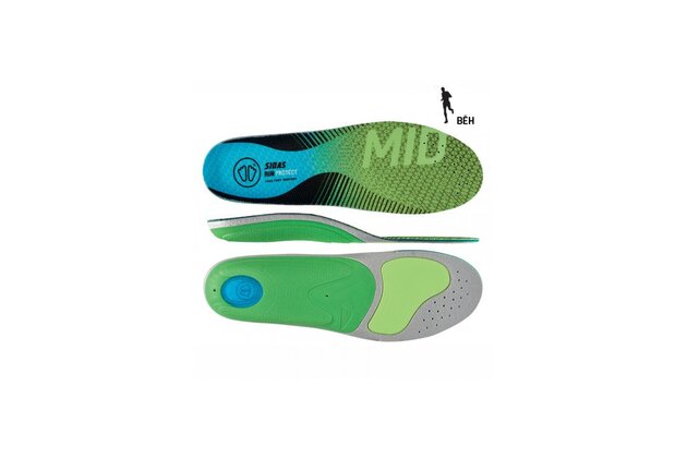 Vložky SIDAS Run 3Feet Protect Mid
