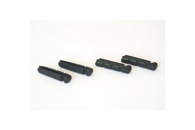 Brzdové špalky EXTEND RacePro EBS-PRO carbon 01V Green