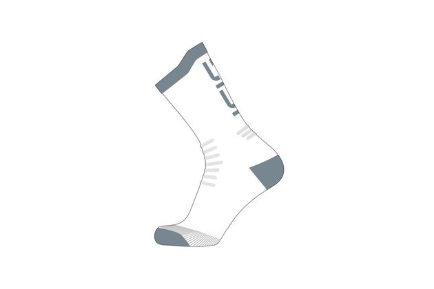Ponožky SIDI Nitiidus Socks White/Frost Grey