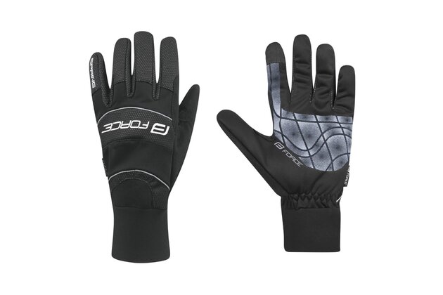 Rukavice FORCE Windster Spring Black
