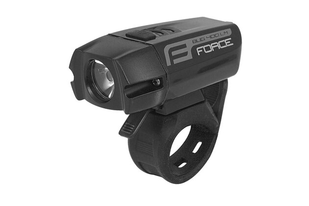 Přední světlo FORCE BUG-400 USB Black