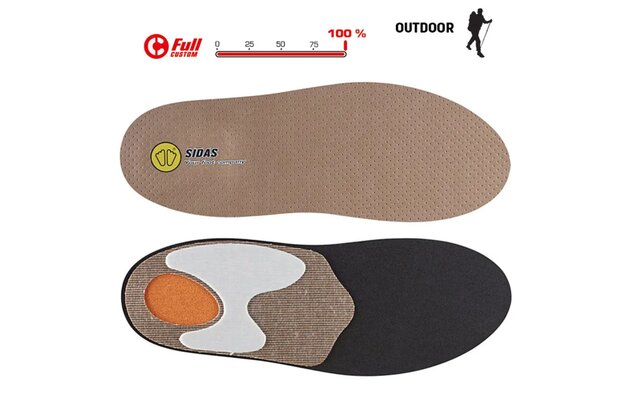 Vložky SIDAS Custom Outdoor