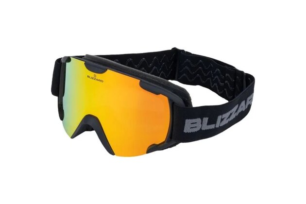 Brýle BLIZZARD 938 MDAVZO Black matt/Smoke2/Orange Revo