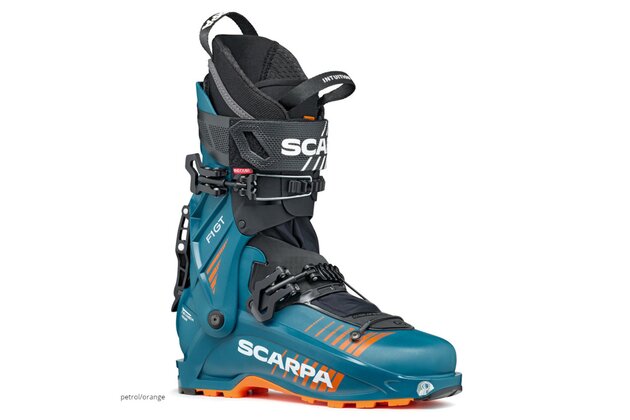 Skialpové boty SCARPA F1 GT Petrol/Orange