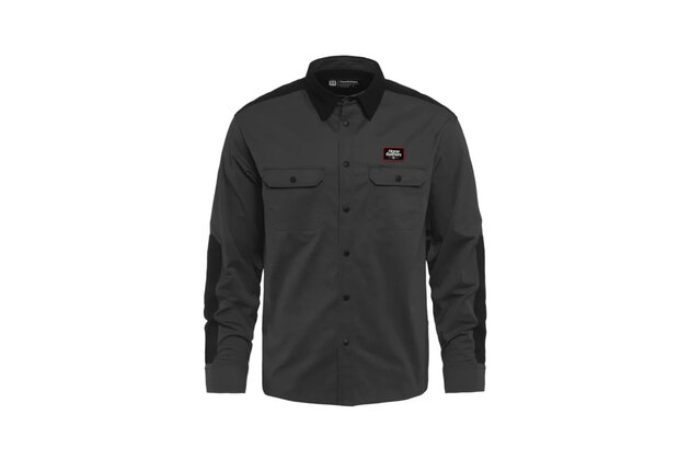 Technická košile HORSEFEATHERS Prom Dark Gray