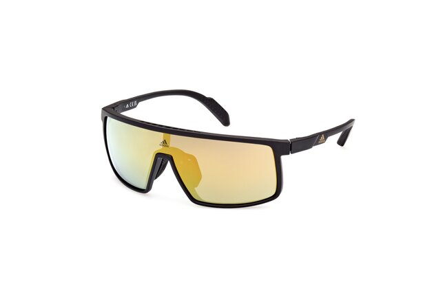 Sluneční brýle ADIDAS Sport SP0057 Matte Black/Brown Mirror Sluneční brýle ADIDAS Sport SP0057 Matte Black/Brown Mirror