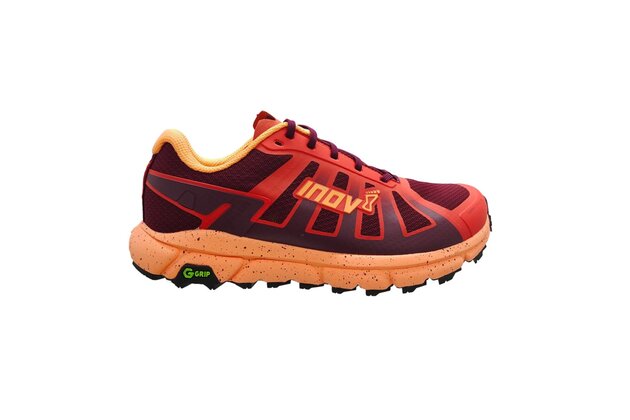 Dámské běžecké boty INOV-8 Trailfly G 270 (5) Red/Burgundy/Orange