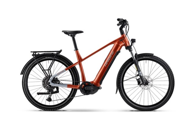 HAIBIKE Trekking 4 High Orange/Silver Glossy