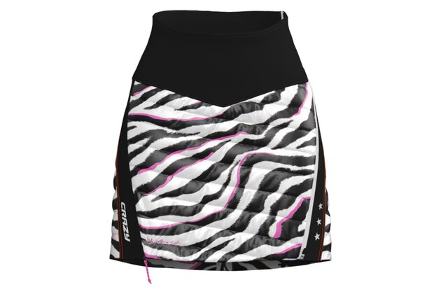 Dámská sukně CRAZY Channel Black/Zebra