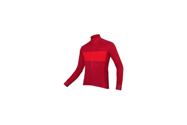 Dres s dlouhým rukávem ENDURA FS260-Pro Jetstream Red