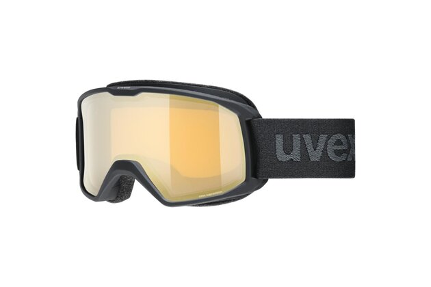 Brýle UVEX Elemnt FM OTG Black Mat/Mirror Gold-Lgl S2
