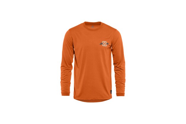 Dres s dlouhým rukávem HORSEFEATHERS Fury Burnt Orange