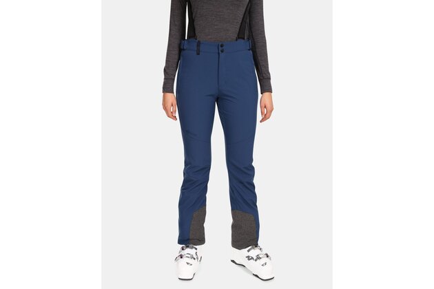 Dámské Softshellové lyžařské kalhoty KILPI Rhea Dark Blue