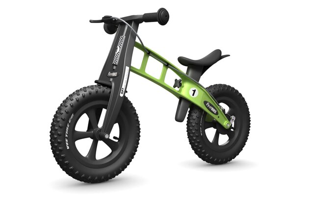 Odrážedlo FIRSTBIKE Fat Green