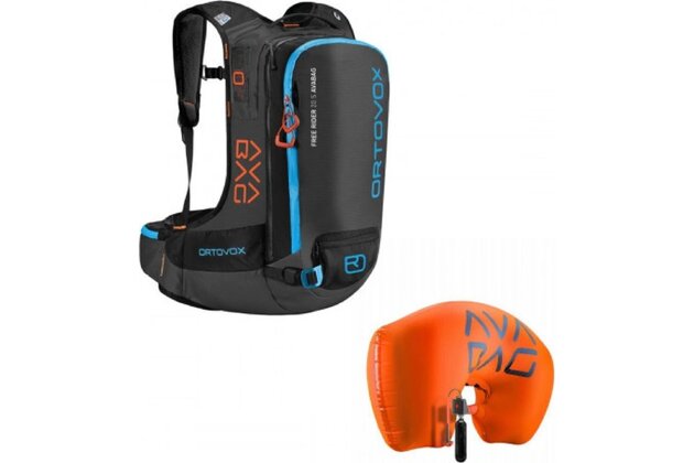 Batoh ORTOVOX 8/9 Free Rid 20 S AvaKit bk