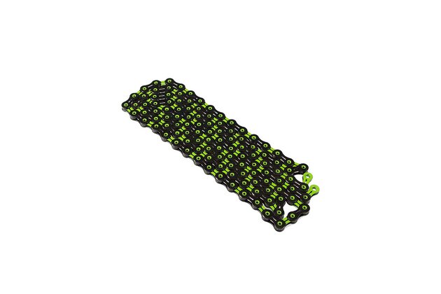 Řetěz KMC DLC10 SuperLight Black/Green