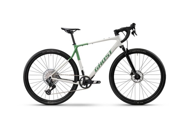 GHOST Asket CF Full Party Silver Stone/Madow Green Glossy