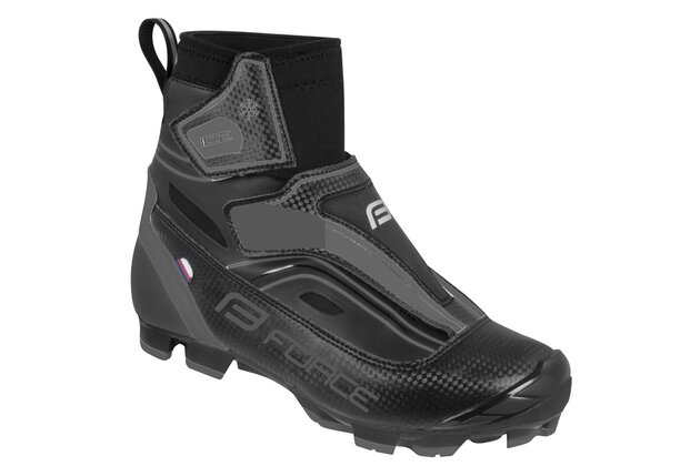 Zimní MTB tretry FORCE ICE21 Black