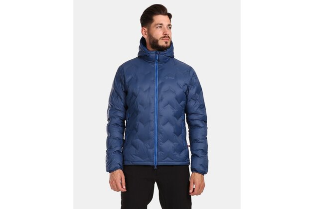 Péřová bunda KILPI Albert Dark Blue