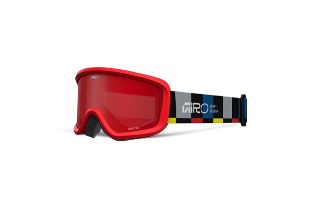 Brýle GIRO Chico 2.0 Black Blocks-Amber Scarlet