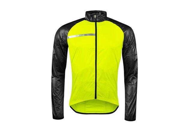Bunda FORCE Windpro Neprofuk Fluo/Black