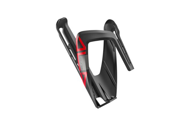 Košík na láhev ELITE Ala Matt Black/Red