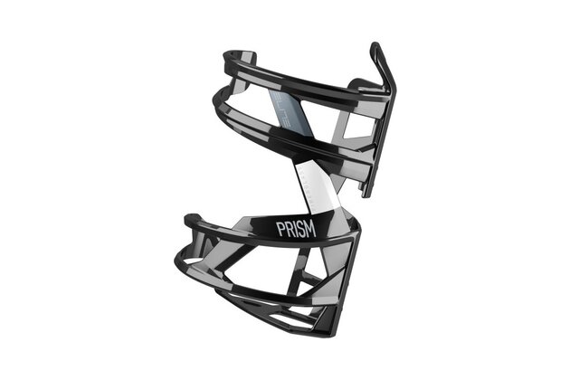 Košík na láhev ELITE Prism Glossy Black/White