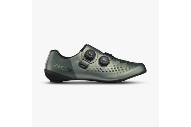 Tretry SHIMANO SH-RC703 Wide Grey/Green