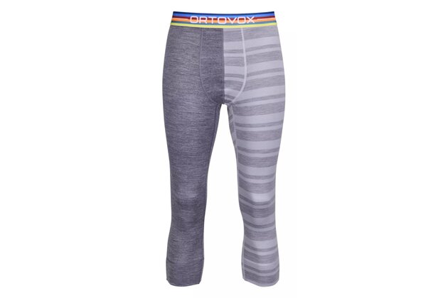 Kalhoty 3/4 ORTOVOX 185 Rock'n'wool Grey Blend