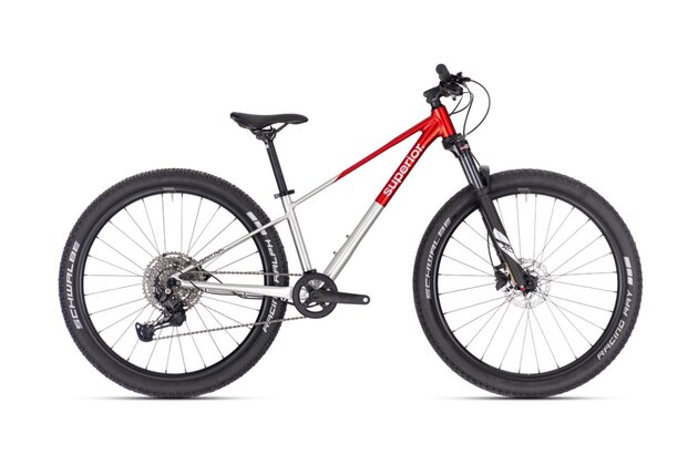 SUPERIOR TEAM 27.3 Gloss Brushed Alu/Red