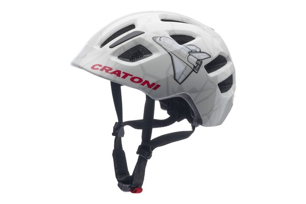 Dětská helma CRATONI Maxster Rocket Grey Glossy