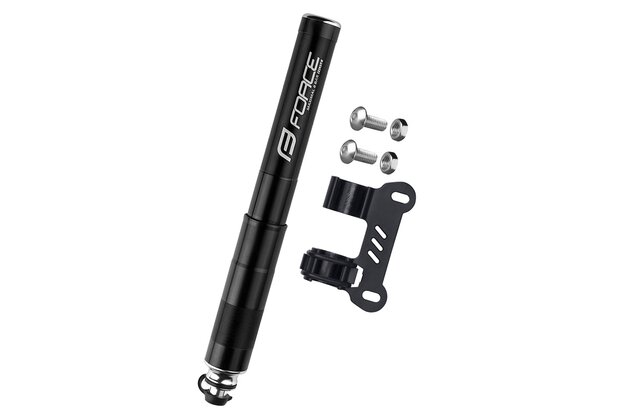 Hustilka FORCE Hose 2.0 s hadičkou Al Black