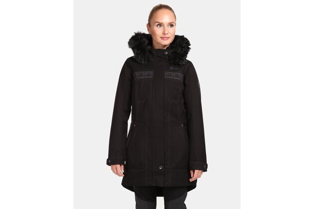 Dámský zimní kabát KILPI Peru Black