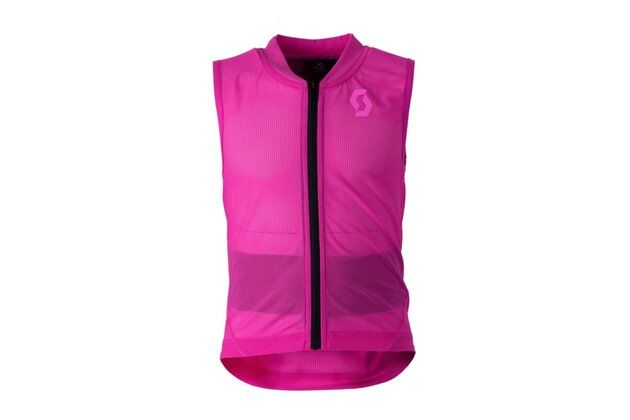 Dětská ochranná vesta SCOTT AirFlex Jr Vest Protector Neon Pink