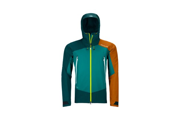 Bunda ORTOVOX Westalpen Softshell Pacific Green