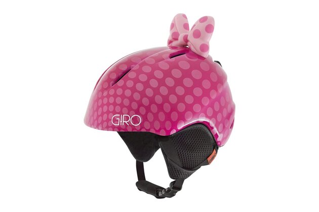 Přilba GIRO Launch Plus Pink Bow Polka Dots