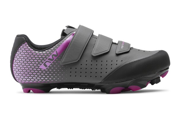 Dámské tretry NORTHWAVE Origin 2 Wmn Dark Grey/Metal Fuchsia