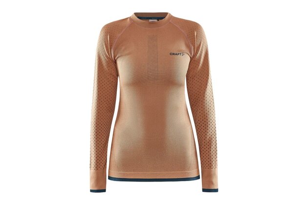 Dámské triko s dlouhým rukávem CRAFT ADV Warm Intensity Orange