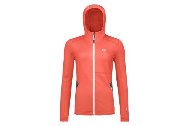 Dámská mikina s kapucí ORTOVOX Fleece Coral