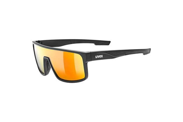 Brýle UVEX LGL 51 Black Matt/Mirror Red