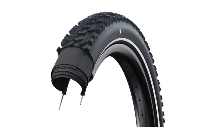 Plášť SCHWALBE Motion Smart Sam Cargo Super Defense drát ADDIX E Black+Reflex