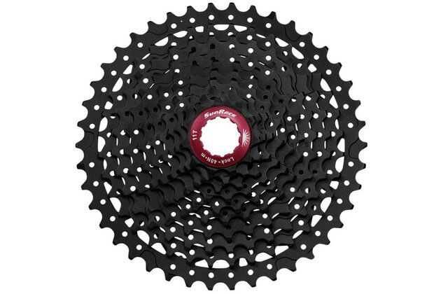 Kazeta SUNRACE CSMS2 Black 10s 11/46