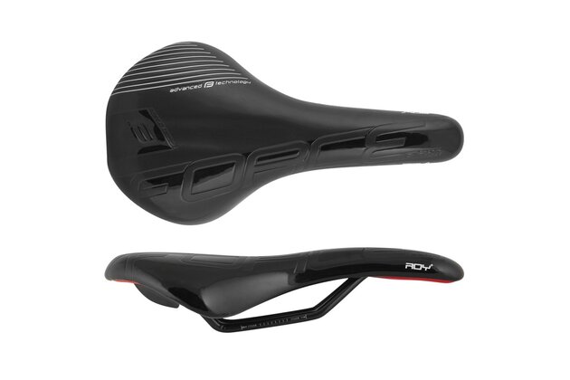 Sedlo FORCE Roy + Sportovní Black Matt/Gloss