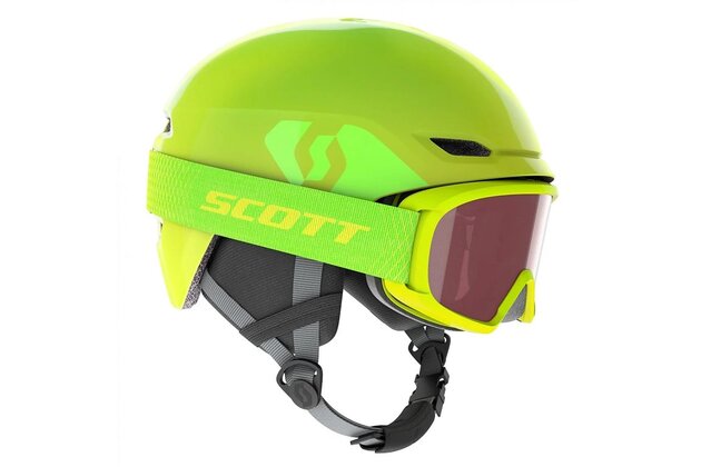 Dětská přilba SCOTT KEEPER 2+Google Jr Witty White/Breeze Blue