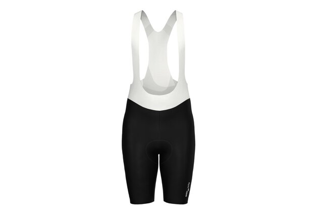 Dámské kraťasy se šlemi SANTINI Aero Race Black