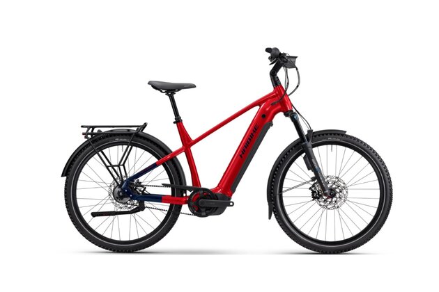 HAIBIKE Trekking 9 ABS High Dynamite Red/Blue Glossy