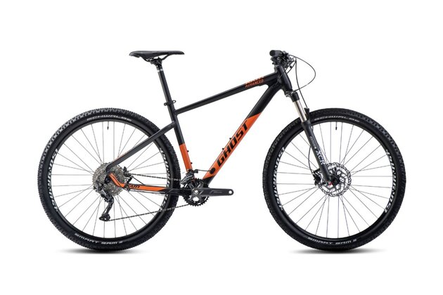 GHOST Kato Advanced 29 Black/Monarch Orange Matt