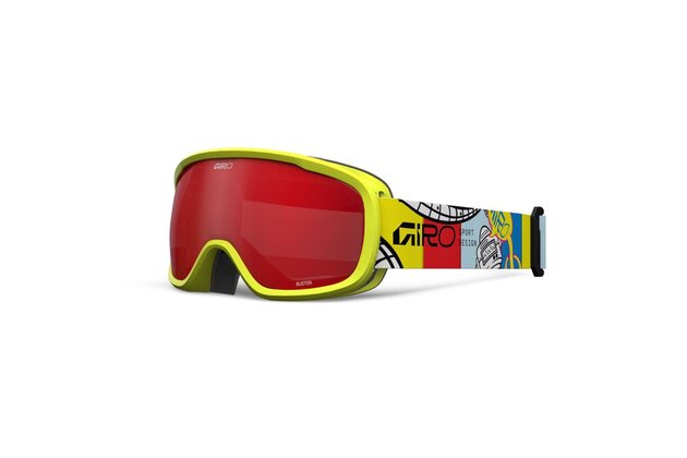 Brýle GIRO Buster Yellow Robot-Amber Scarlet