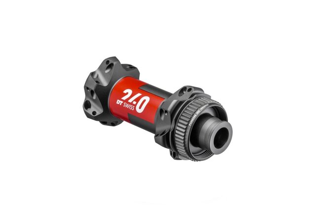 Přední náboj DT SWISS 240S Straightpull 100/12mm CL 24 děr